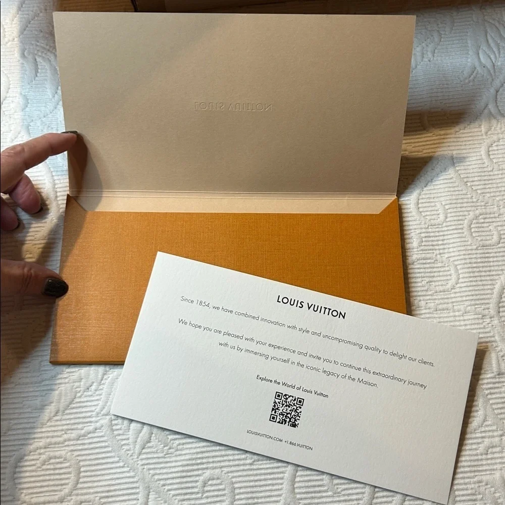Louis Vuitton Signature Orange Box Collection.